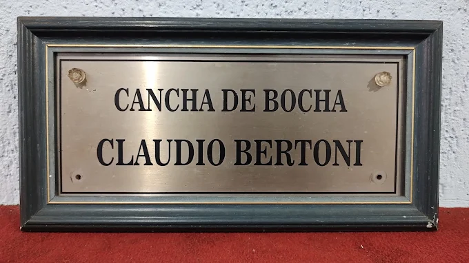 Placa Cancha Claudio Bertoni — C.D.R. São José