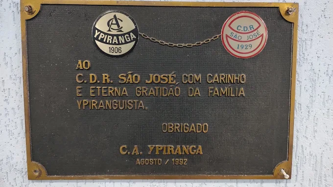 Homenagem da Família Ypiranguista ao C.D.R. São José